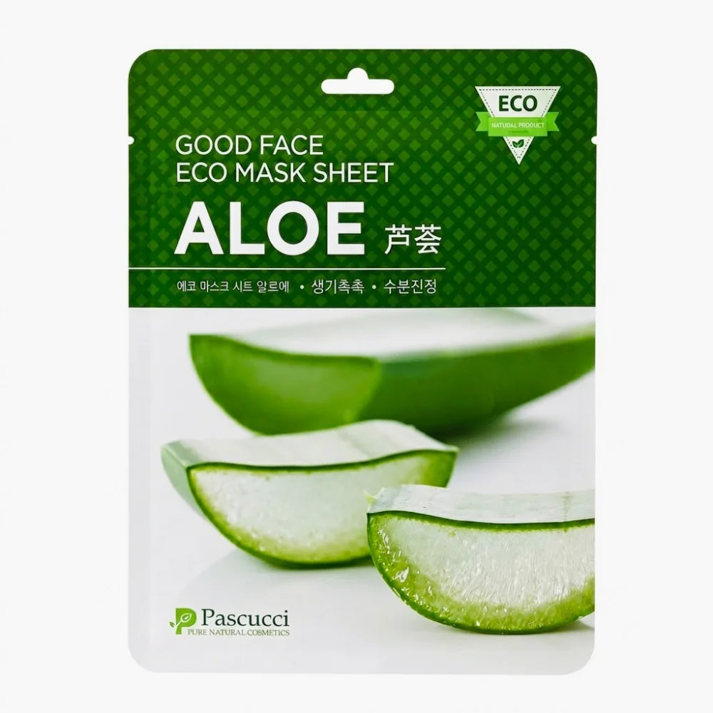 Pascucci Good Face Eco Mask Sheet – Aloe Vera