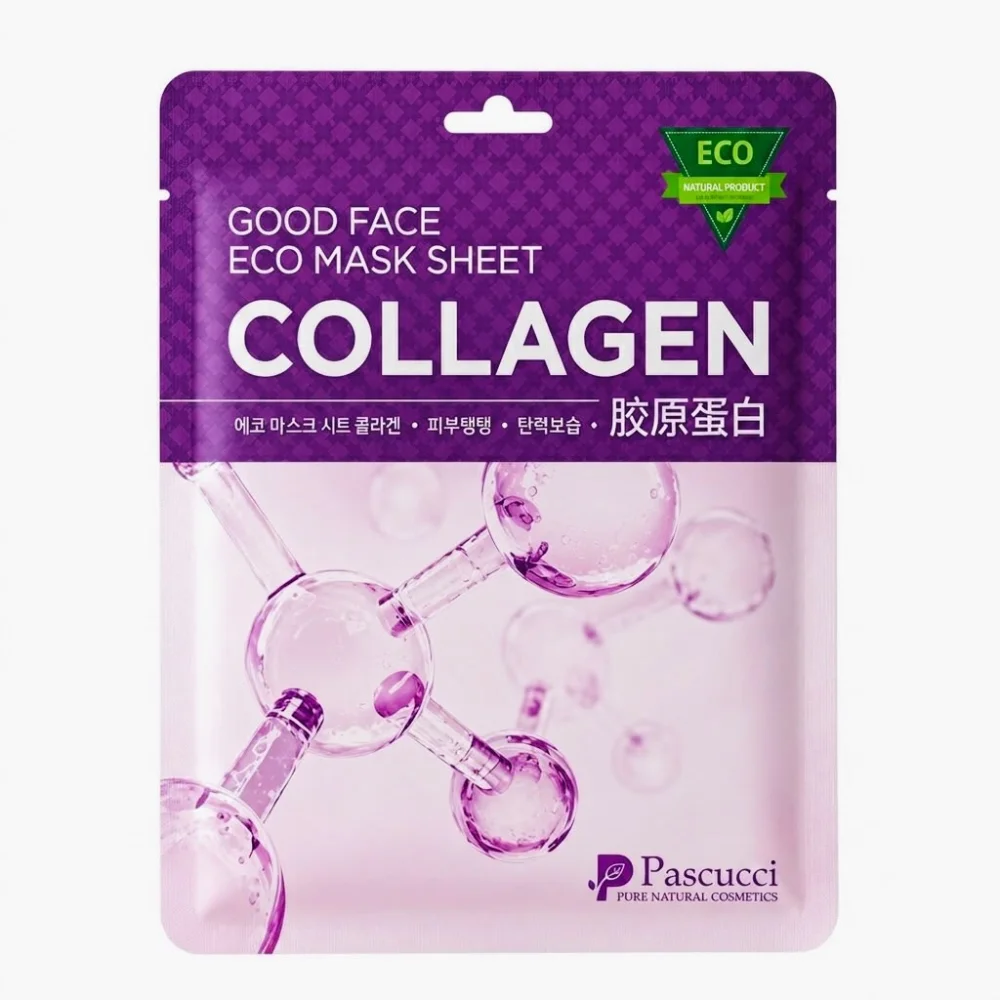 Pascucci Good Face Eco Mask Sheet – COLLAGEN